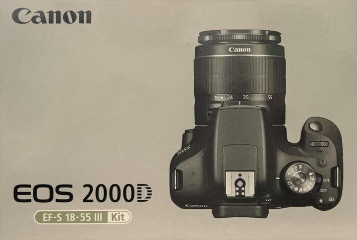 Image du produit Canon EOS 2000D - (EU) (18 - 55 mm, 24.10 Mpx, APS-C / DX)