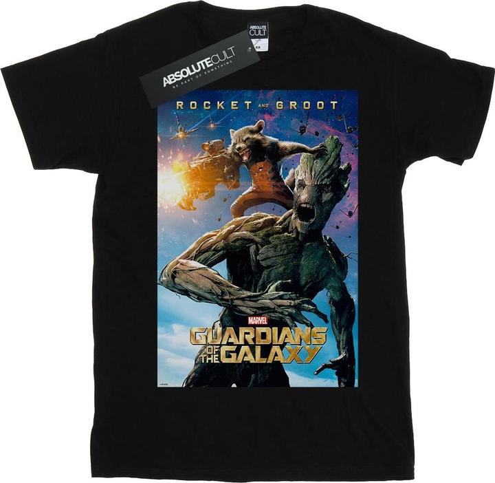 Guardians Of The Galaxy Rocket And Groot Poster TShirt