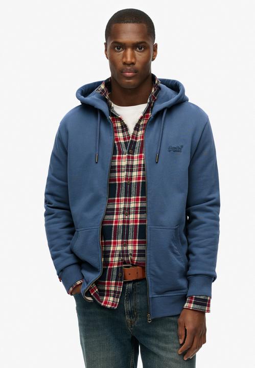 Produktbild Superdry Essential Logo Zip Vest Heren - Maat M (M)