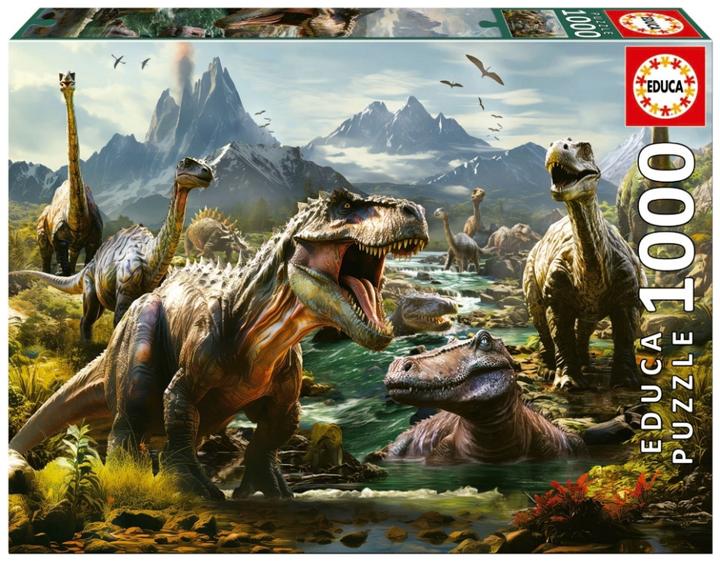 Trefl Wilde Dinosaurier Puzzle 1000Stück (1000 Teile)