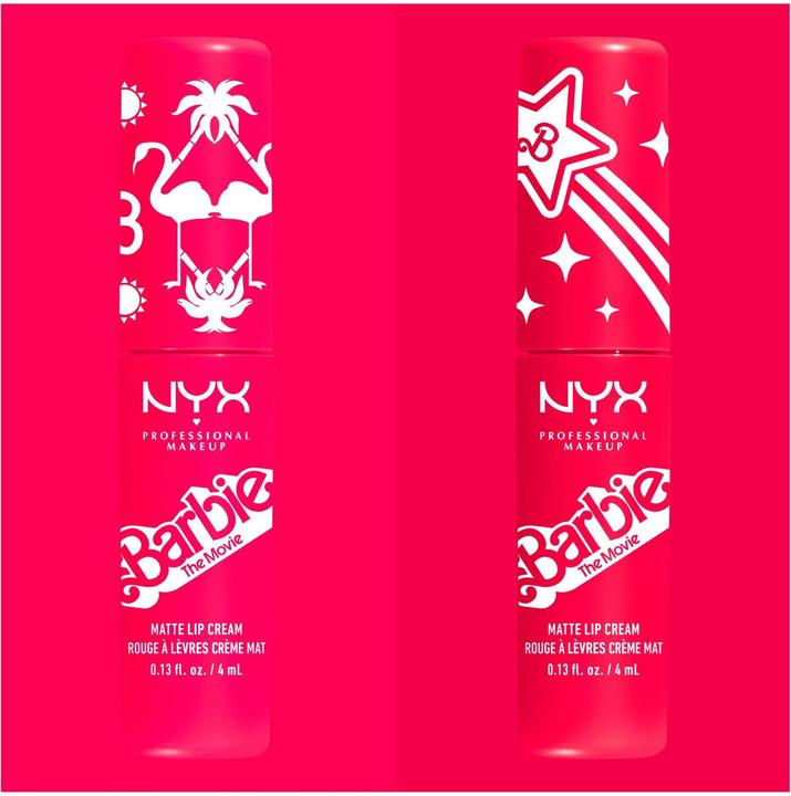 Actual product image NYX Professional Make-Up Lipcream Barbie Limited Edition (Pink)