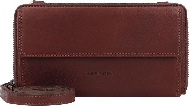 Jack kinsky Clutch Geldbörse Leder 19 cm