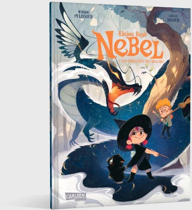 Actual product image Kleine Hexe Nebel 1: Das Erwachen des Drachen (German, Jérôme Pélissier, Carine Hinder, 2024)