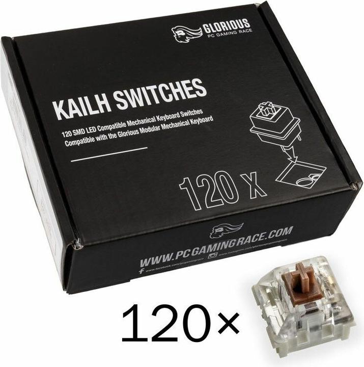 Produktbild Glorious PC Gaming Race Kailh Speed Bronze Switches (120 Stück)