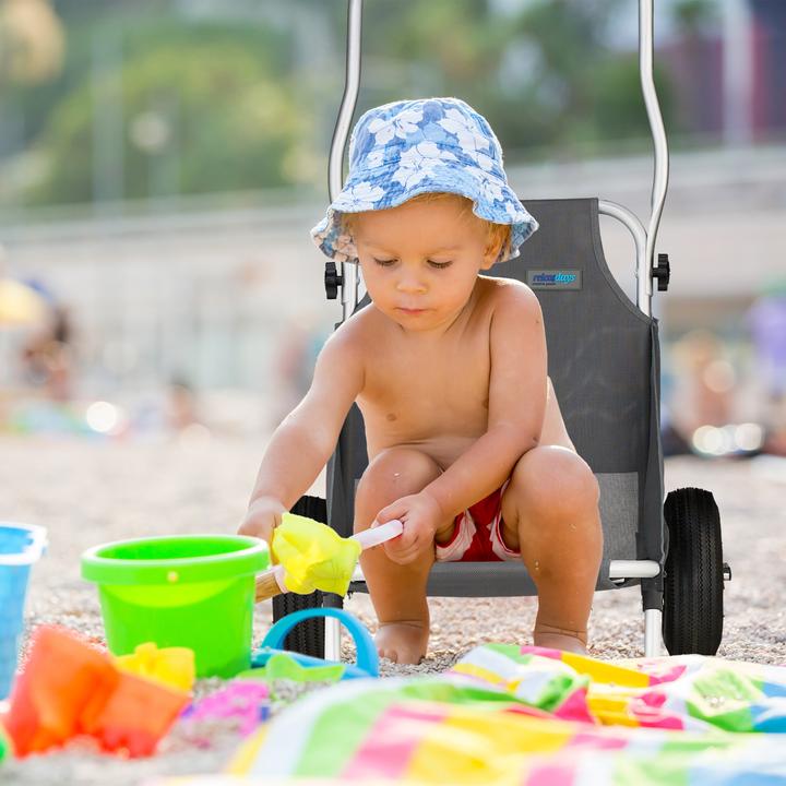 Produktbild Relaxdays Strandwagen (50 kg)