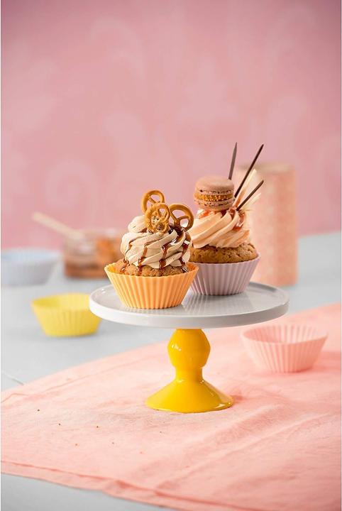 Produktbild Kaiser Silikon-Muffinform-Set 6 Stück farbig Creativ (7 cm)