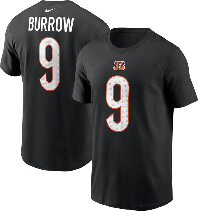 Actual product image Nike Cincinnati Bengals Player T-Shirt Burrow 9 XL (XL)