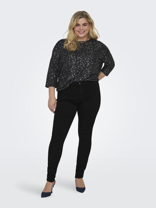 Produktbild Only Curvy CARThunder push up reg Skinny Fit Jeans Skinny Jeans (W42/L34)