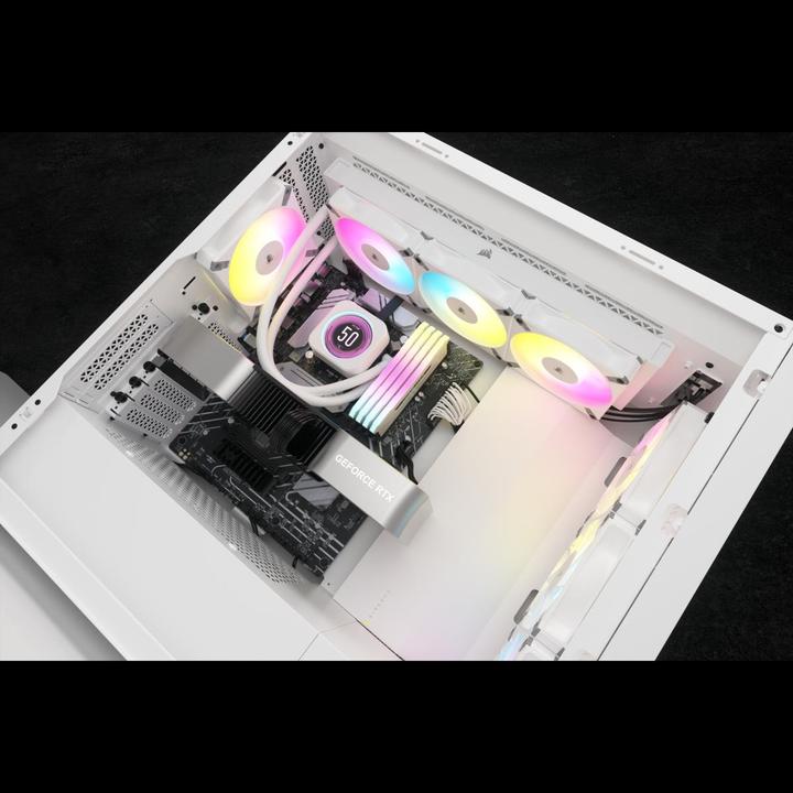Actual product image Corsair CPC iCUE H150i ELITE LCD XT White
