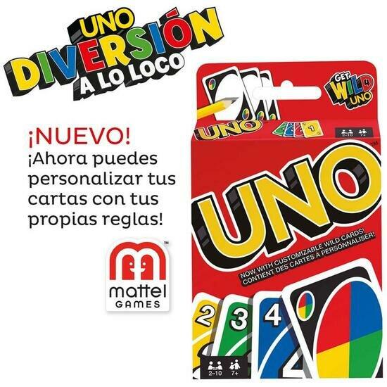 Actual product image Mattel Games UNO card game (English)