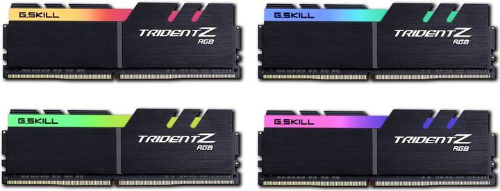 Image du produit G.Skill Trident Z RGB (4 x 16GB, 3600 MHz, RAM DDR4, DIMM)