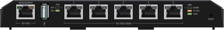Actual product image Ubiquiti Toughswitch, TS-5-POE, 24V passive PoE (5 ports)