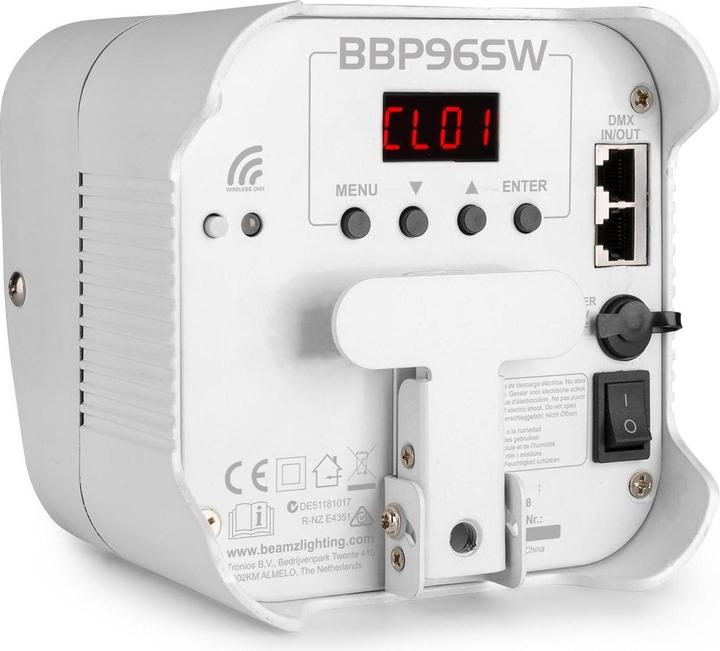 Image du produit BeamZ Projecteur de sol BBP96SW Uplight Par White (LED)