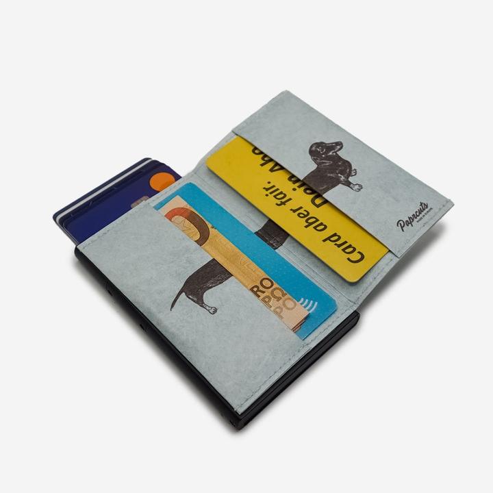 Actual product image Paprcuts RFID Alu Kartenetui Sausage Dog