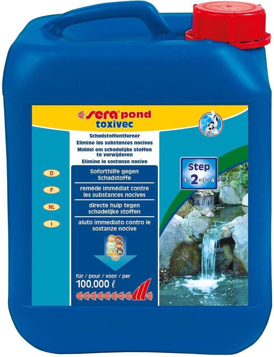 Actual product image Sera pond toxivec