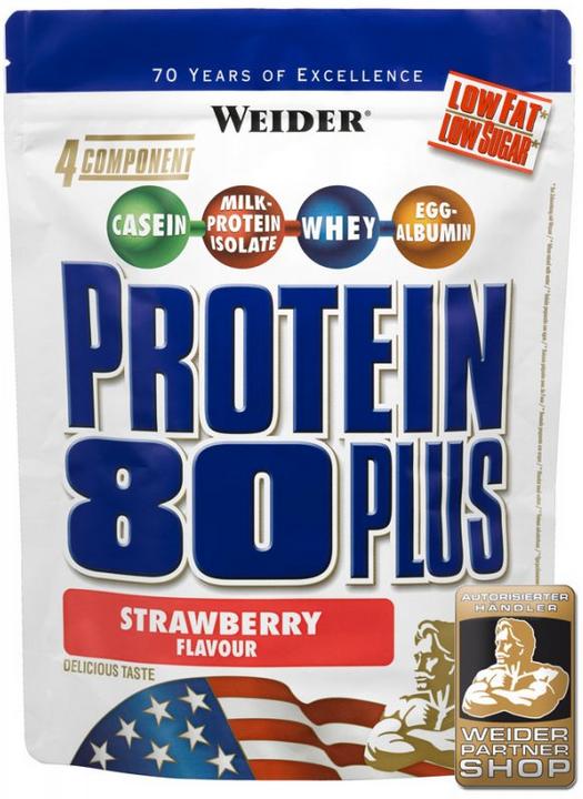 Immagine prodotto Weider Proteina 80 Plus (Caramello, 1 pz., 500 g)