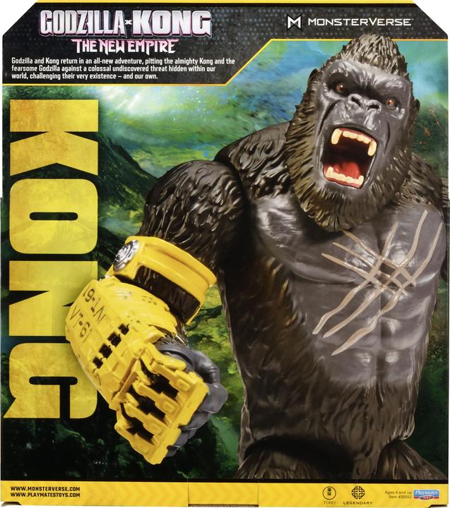 Actual product image Konjac Sponge Godzilla x Kong Giant King Kong, 27.5 cm
