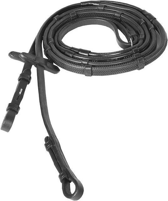 Actual product image Horze Soft Grip rubber reins with bars