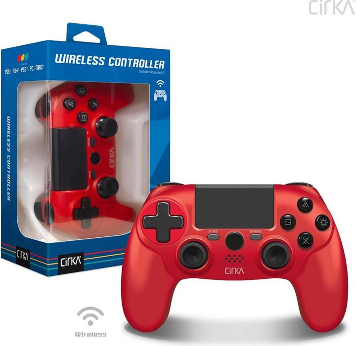 Image du produit Hyperkin Manette sans fil Nuforce - PS4/PC/Mac (Rouge) (PS4, PC)