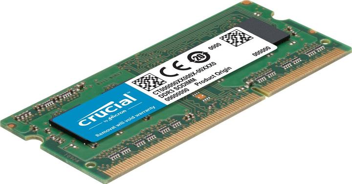 Produktbild Crucial Laptop Memory (2 x 4GB, 1600 MHz, DDR3L-RAM, SO-DIMM)