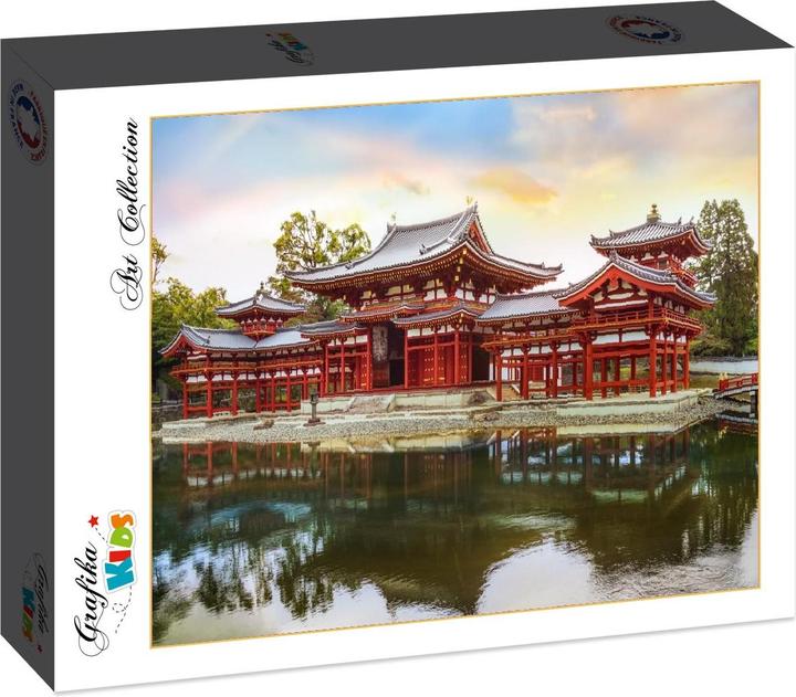 Actual product image Grafika Kids Byodo-In Temple in Kyoto, Japan (12 pieces)