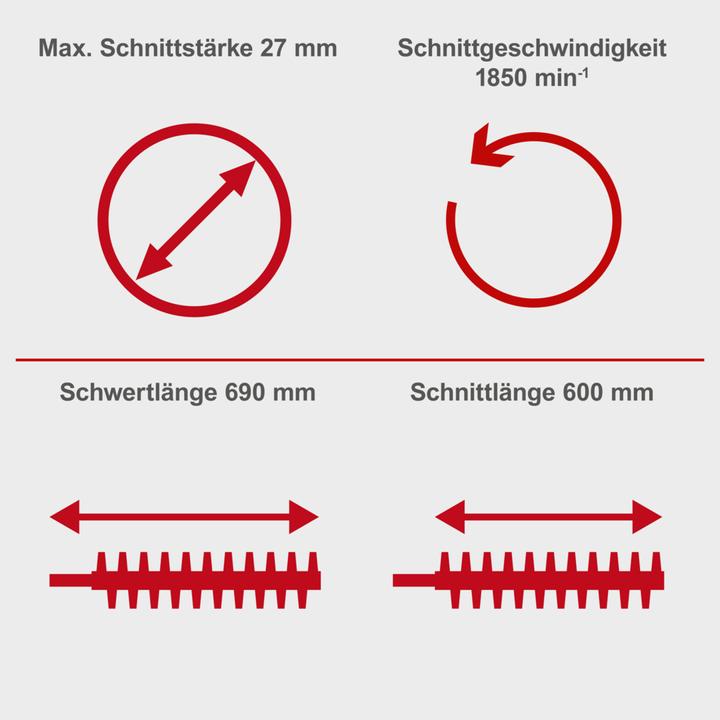 Immagine prodotto Scheppach HTH250/240P Tagliasiepi da 1 CV (Tagliasiepi a benzina)