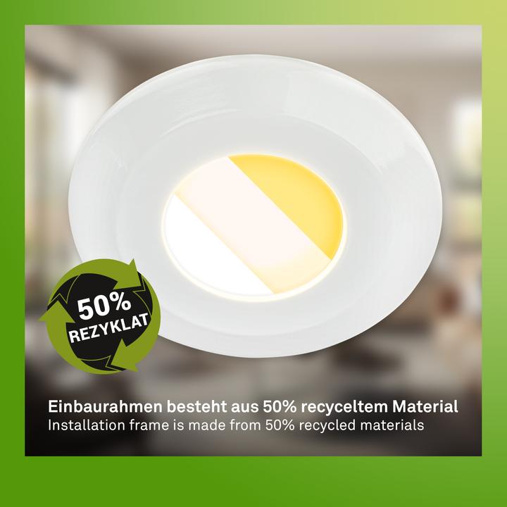 Produktbild Briloner Nachhaltige Ultraflache LED Einbauleuchten 3er-Set (520 lm)