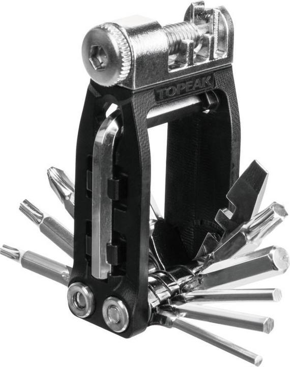 Produktbild Topeak Ninja TOOLBOX T16, inkl. Mini Tool 16 & QuickClick Adapter wasserfeste Tool Box, 16 Funktione