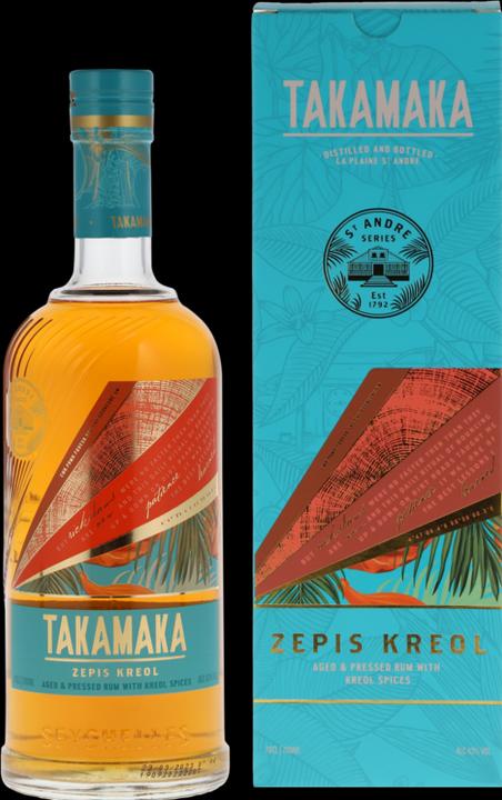 Image du produit Takamaka ZEPIS KREOL Rhum 43% vol. 0,7l
