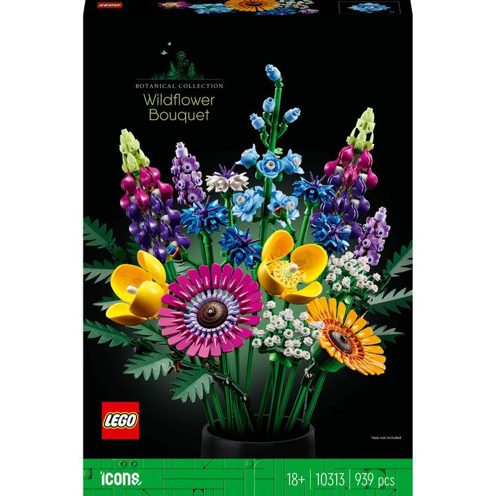 LEGO Wilde bloemen boeket (10313, LEGO Icons, LEGO Botanisch)
