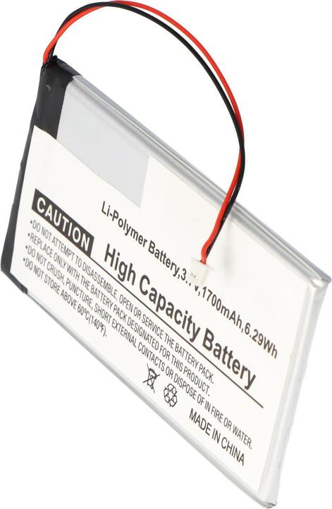 Actual product image XCell Battery suitable for Iriver H140, 1700mAh