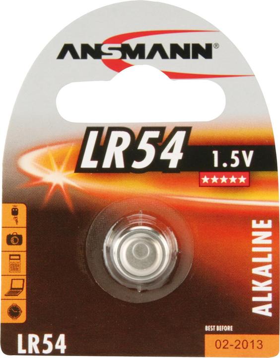 Actual product image Ansmann Alkaline (1 pcs., AG10, 65 mAh)