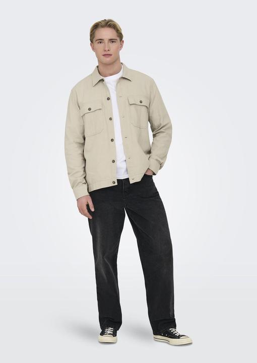 Actual product image Only & Sons Loose fit shirt collar shirt shirt shirt (XL)