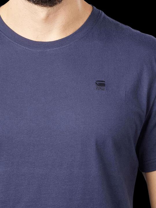 Produktbild G-Star Crew Neck Base T-Shirt Slim Fit Sartho Blue (XXL)