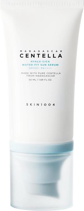 Skin1004 Madagascar Centella Hyalu-Cica Water-Fit Sun Serum (Sonnencreme Gesicht, SPF 50+, 50 ml, 50 g)