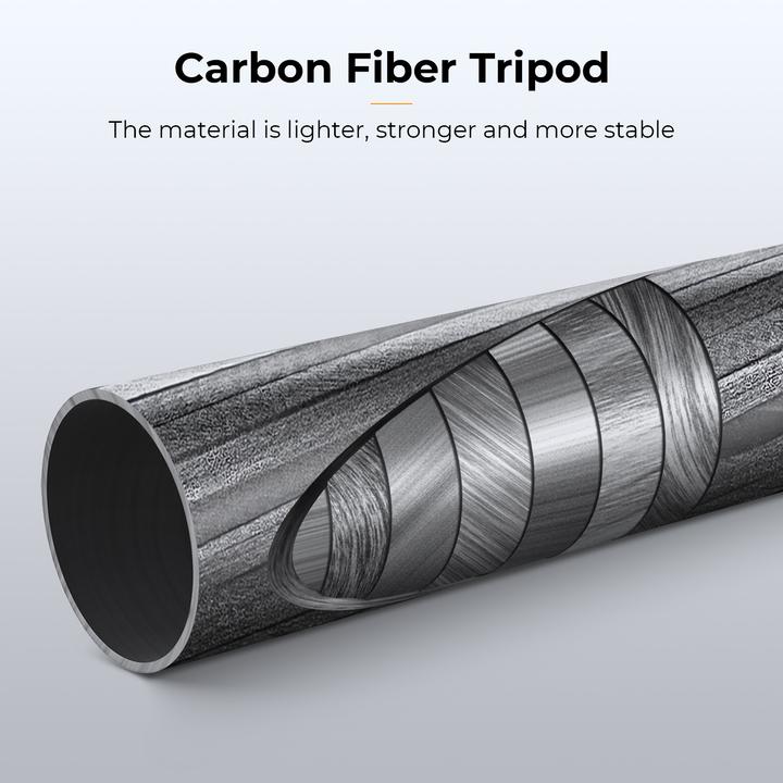 Produktbild K&F Concept Tripod X254C4+BH-30 (Carbon)