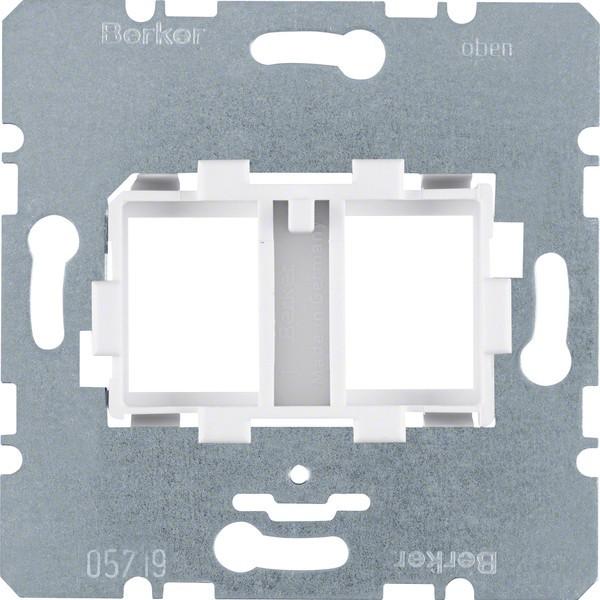 Immagine prodotto Berker Piastra di supporto inserto modulo AT+T 454105 2 inserto ws