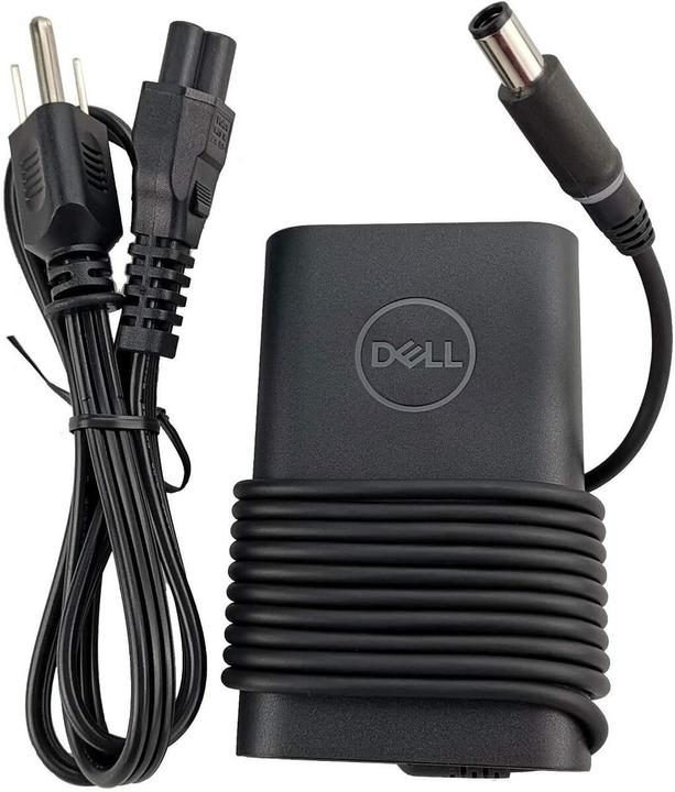 Actual product image Dell 65W 3 Prong AC Adapter with EU Power Cord (65 W)