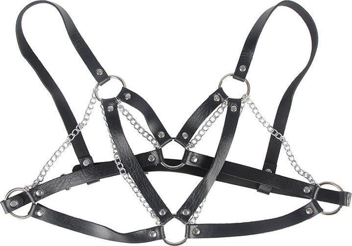 Immagine prodotto Subblime 953713 Cintura Bondage Punk Con Fibbia In Metallo Nera Taglia Unica