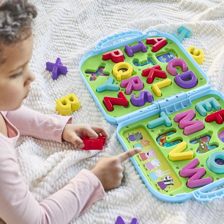 Actual product image Hasbro Peppas Letter Box, Alphabet Puzzle, Preschool Toy