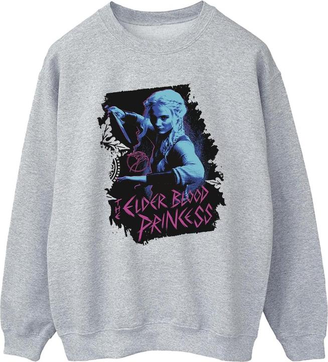 Actual product image Netflix Mens The Witcher Ciri Blood Princess Sweatshirt (XXL)