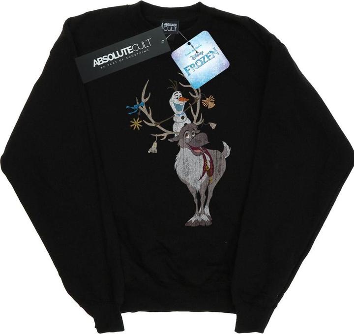 Immagine prodotto Disney Frozen Sven And Olaf Christmas Ornaments Felpa Ragazzi (152, 158)