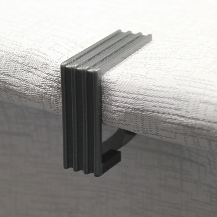 Immagine prodotto Douceur D'intérieur Clip per tovaglie, 12 pezzi, 6 x 5,3 cm