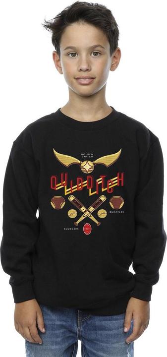 Immagine prodotto Quidditch Golden Snitch Felpa Ragazzi (140, 146)