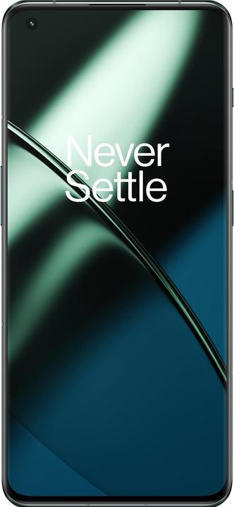 Produktbild OnePlus 11 (256 GB, Eternal Green, 6.70", Hybrid Dual SIM + eSIM, 50 Mpx, 5G)