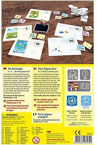 Actual product image Haba Pio post pigeon (Dutch, English)