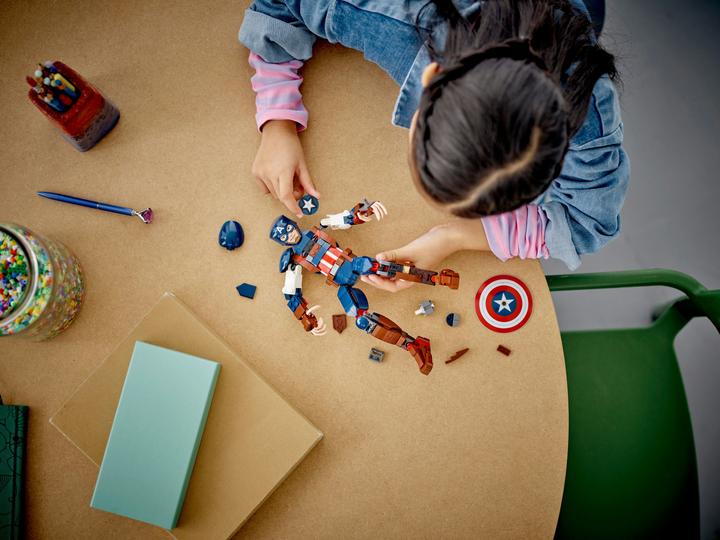 Image du produit LEGO Figurine de construction Captain America (76258, LEGO Marvel)