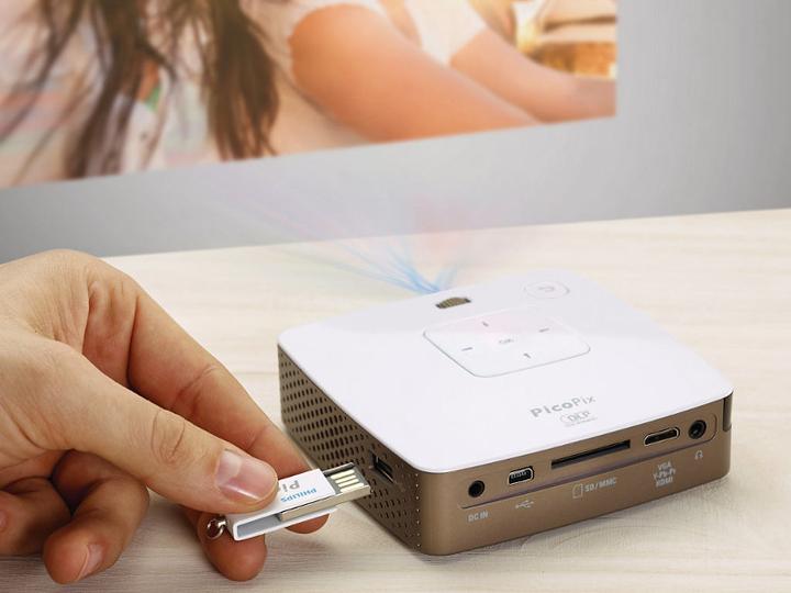 Produktbild Philips Pico Pix PPX3414 (FWVGA, 140 lm)