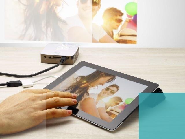 Produktbild Philips Pico Pix PPX3414 (FWVGA, 140 lm)