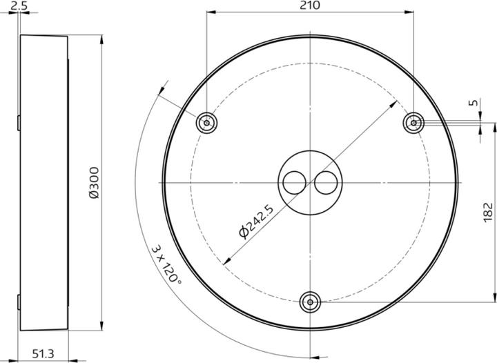 Actual product image BEG B.E.G. AL93-20-300-LED-3CHF (1725 lm)